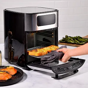 Мультипіч MasterPRO Rocket 1000 10 L 1700 W 360° Double Heating System LED Touchscreen 9 Cooking Programmes 100% PFAS-Free synthetic.ua - Фото 1