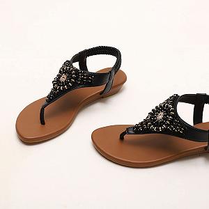 Босоножки Женские Летние Пляжные T-образные Открытый Носок цена на synthetic.ua - Фото 1 Босоножки Женские Летние Пляжные T-образные Открытый Носок synthetic.ua - Фото 1