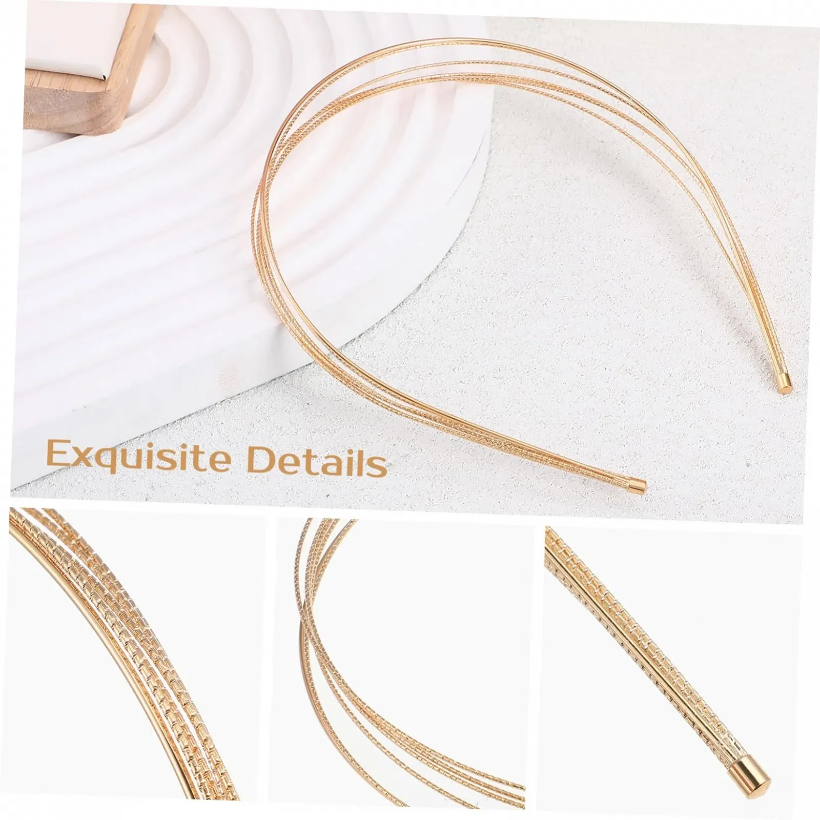 Обруч POPETPOP, широкий , прикраса для весілля, фото №7 Обруч POPETPOP, широкий , прикраса для весілля, фото №7