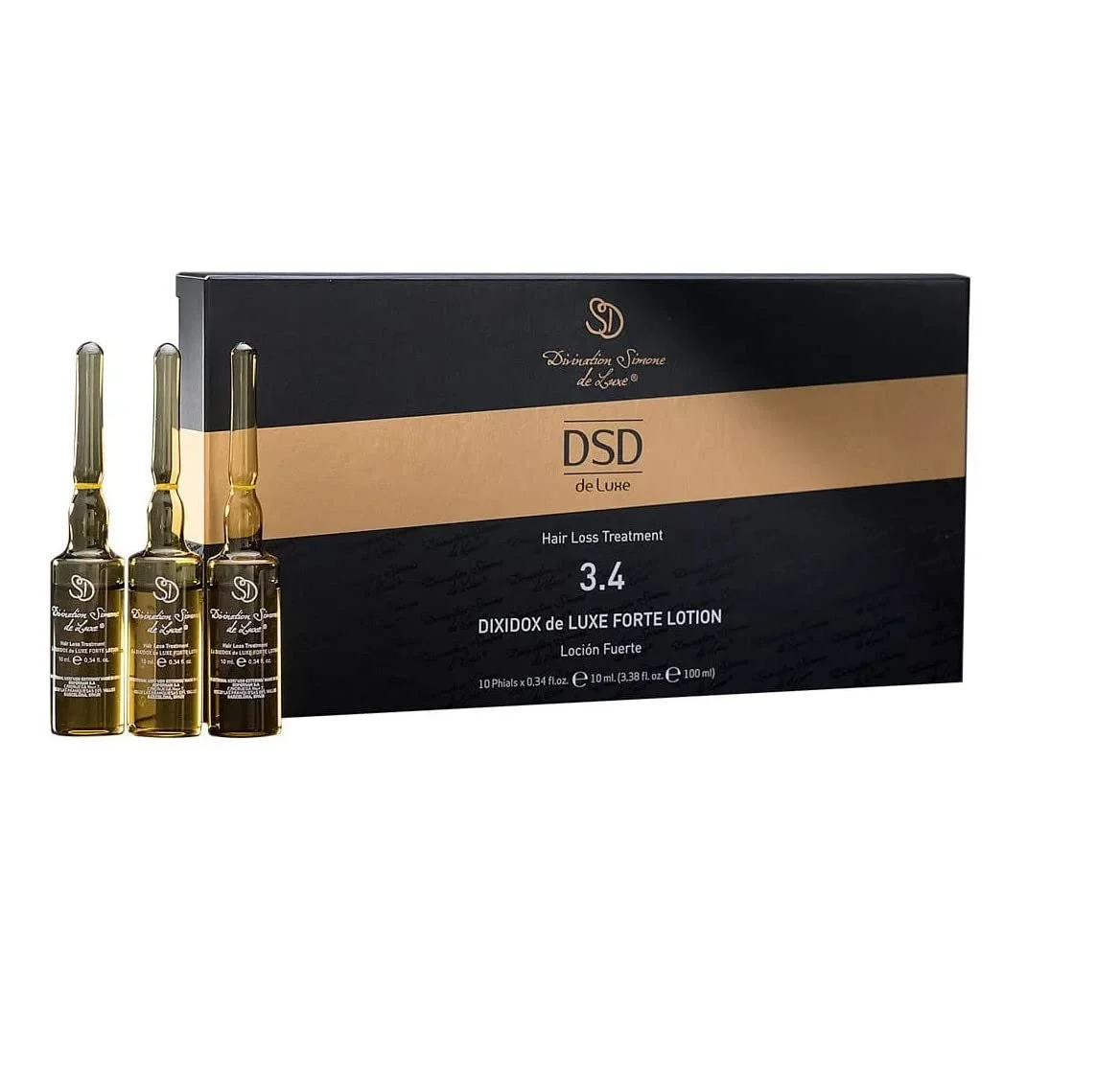 Лосьйон Dsd Dixidox Forte, 10 x 10 мл Регенеруючий кератиновий лосьйон, фото №1