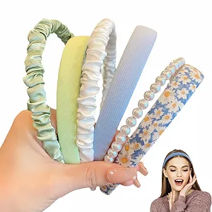 Набор жемчужных обручей для волос. - Фото 1