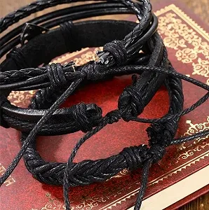 Набір браслетів з екошкіри Супермен synthetic.ua - Фото 1