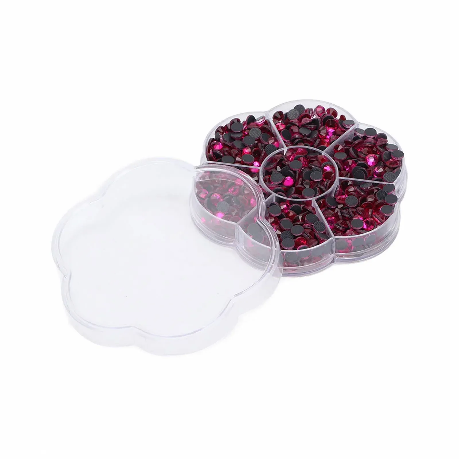 Стразы Граненые стеклянные стразы Добавляют блеск и шарм Аксессуары для дизайна ногтей DIY поделки 3D стразы для одежды Обувь Сумки Домашний декор, фото №5