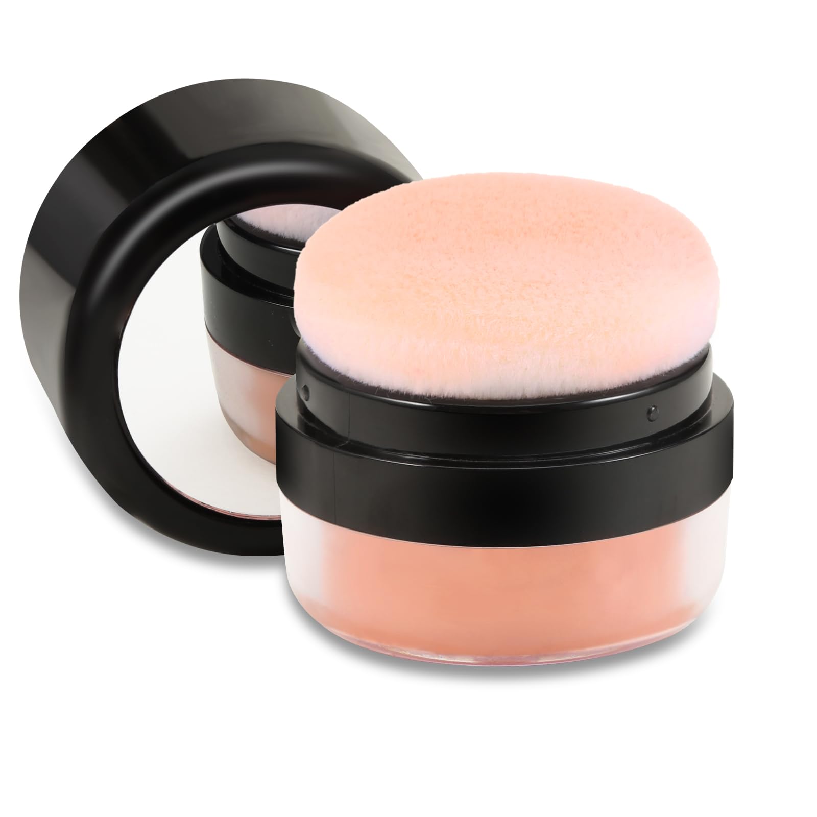 Пудра-рум'яна Apooliy Matte Air Cushion з м'якою текстурою, натуральна, з губкою-грибком та дзеркальцем, фото №1