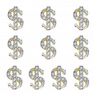 Стрази для нігтів Корона Долар Манікюр Сплав 3D Прикраси - Фото 1