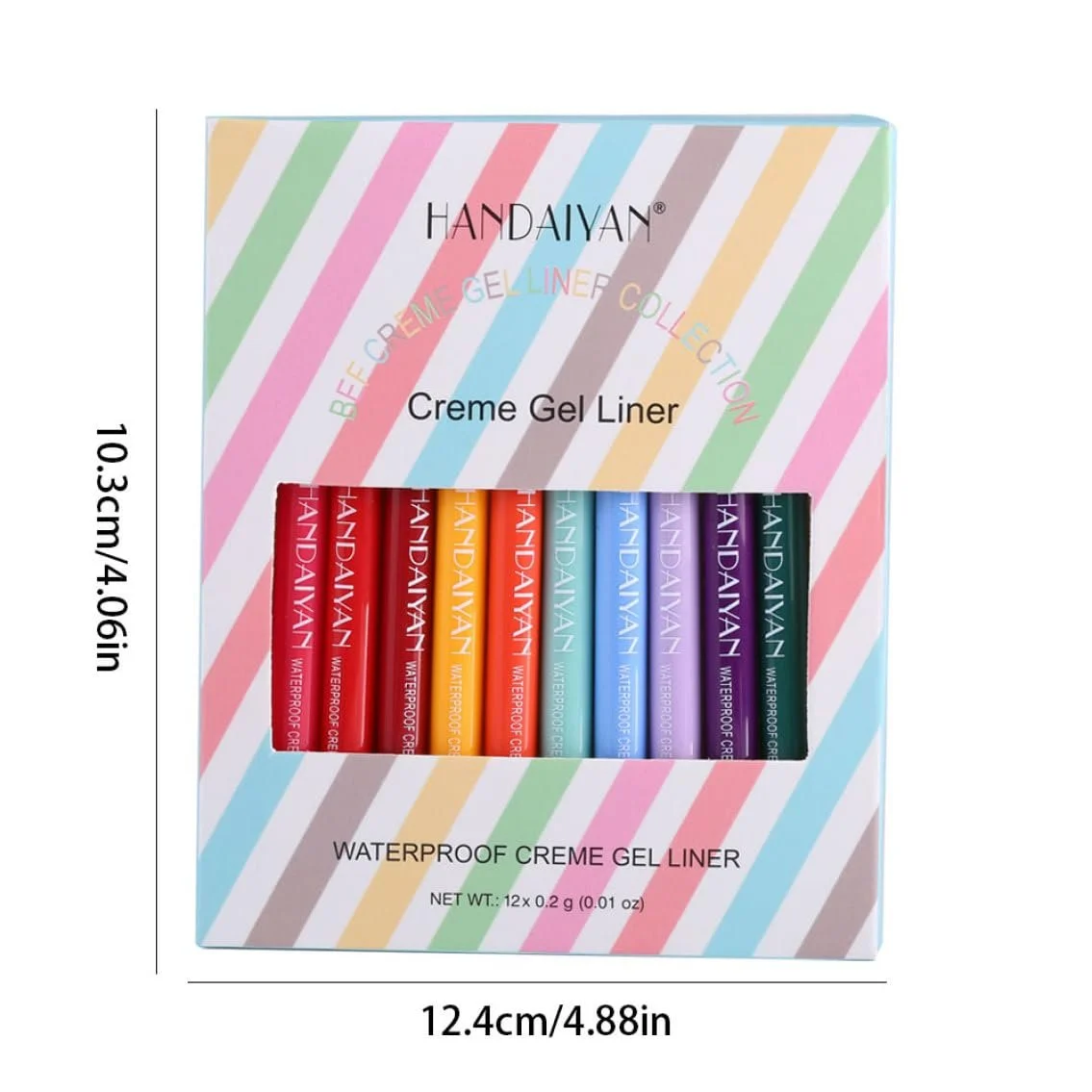 Карандаш для подводки глаз Colourful Матовый Водостойкий, фото №4