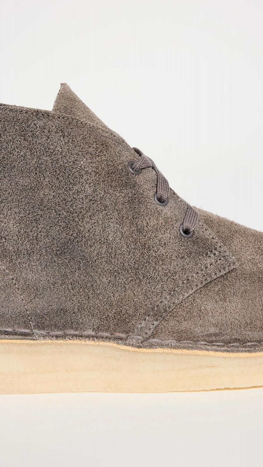 Ботинки Clarks Desert Coal Черная замша, фото №4