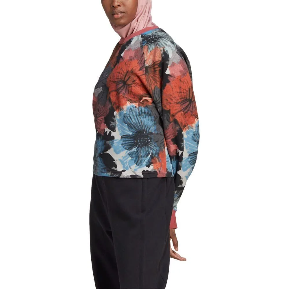 Женская Толстовка adidas W AOP SWT (Длинный Рукав), фото №1