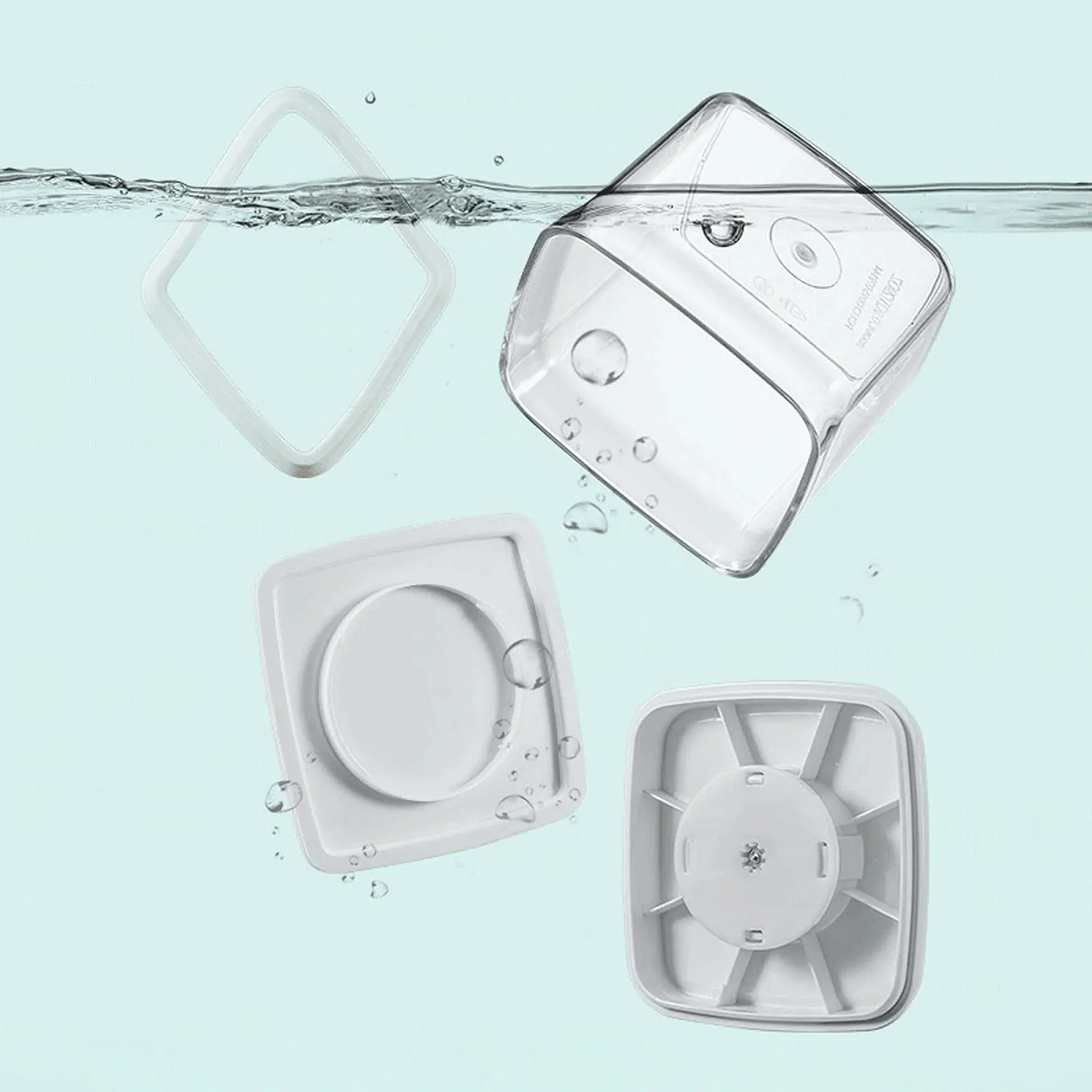 Ємність для зберігання 1.7 л з герметичною кришкою BPA-Free Прозорий, фото №7 Ємність для зберігання 1.7 л з герметичною кришкою BPA-Free Прозорий, фото №7