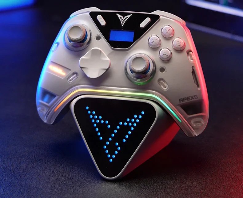 Геймпад FlyDigi APEX 5 White + док-станция (Android/Windows/Nintendo Switch/VR/iOS), фото №15