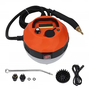 Пароочисник 50-400ML/min з розпилювачем високого тиску та високої температури EU Plug 220V Помаранчевий synthetic.ua - Фото 1