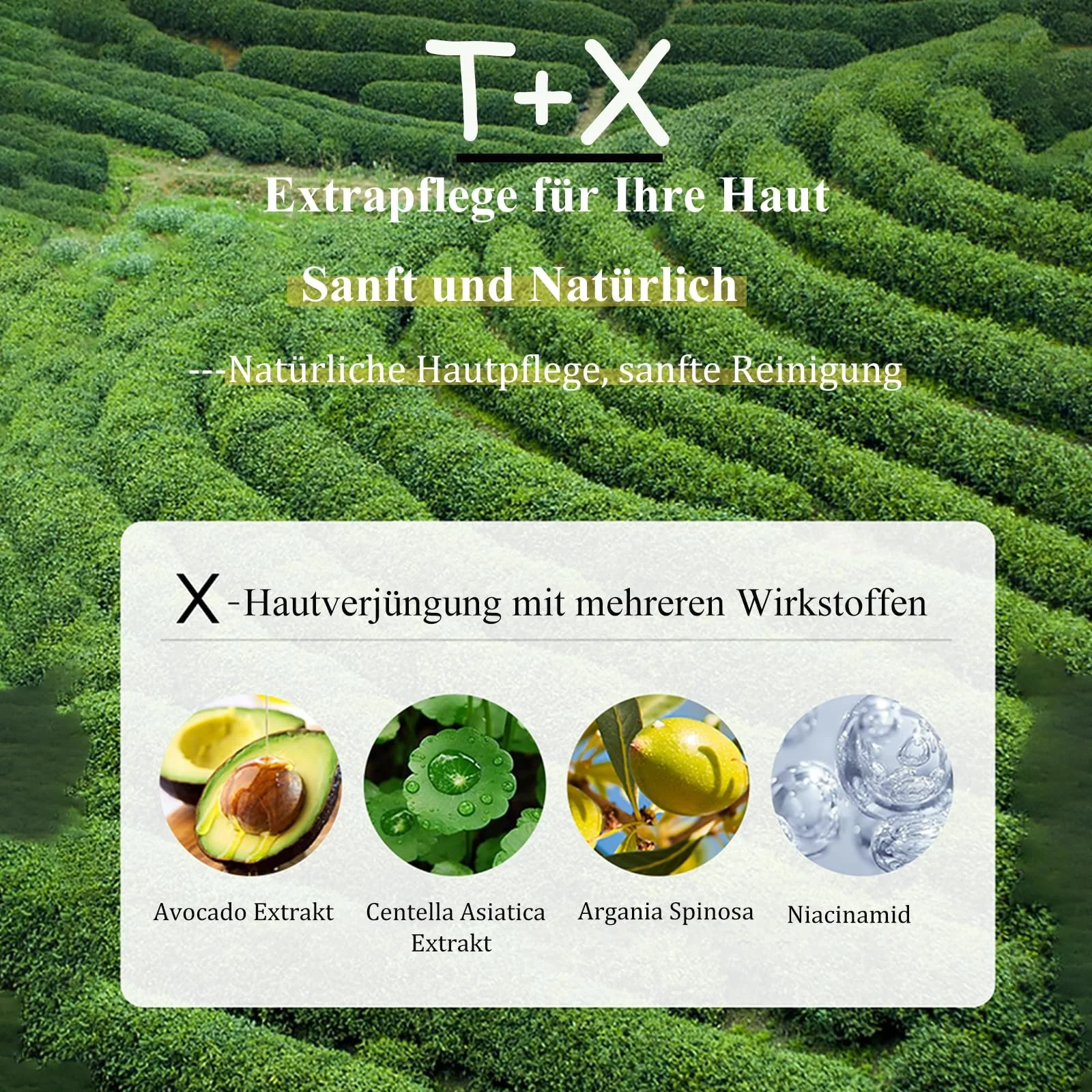 Маска-стик Soleneva Green, Очищающая глиняная маска с зеленым чаем для увлажнения кожи для мужчин и женщин для всех типов кожи, Глиняная маска для уменьшения пор, против акне, 2 шт, фото №5