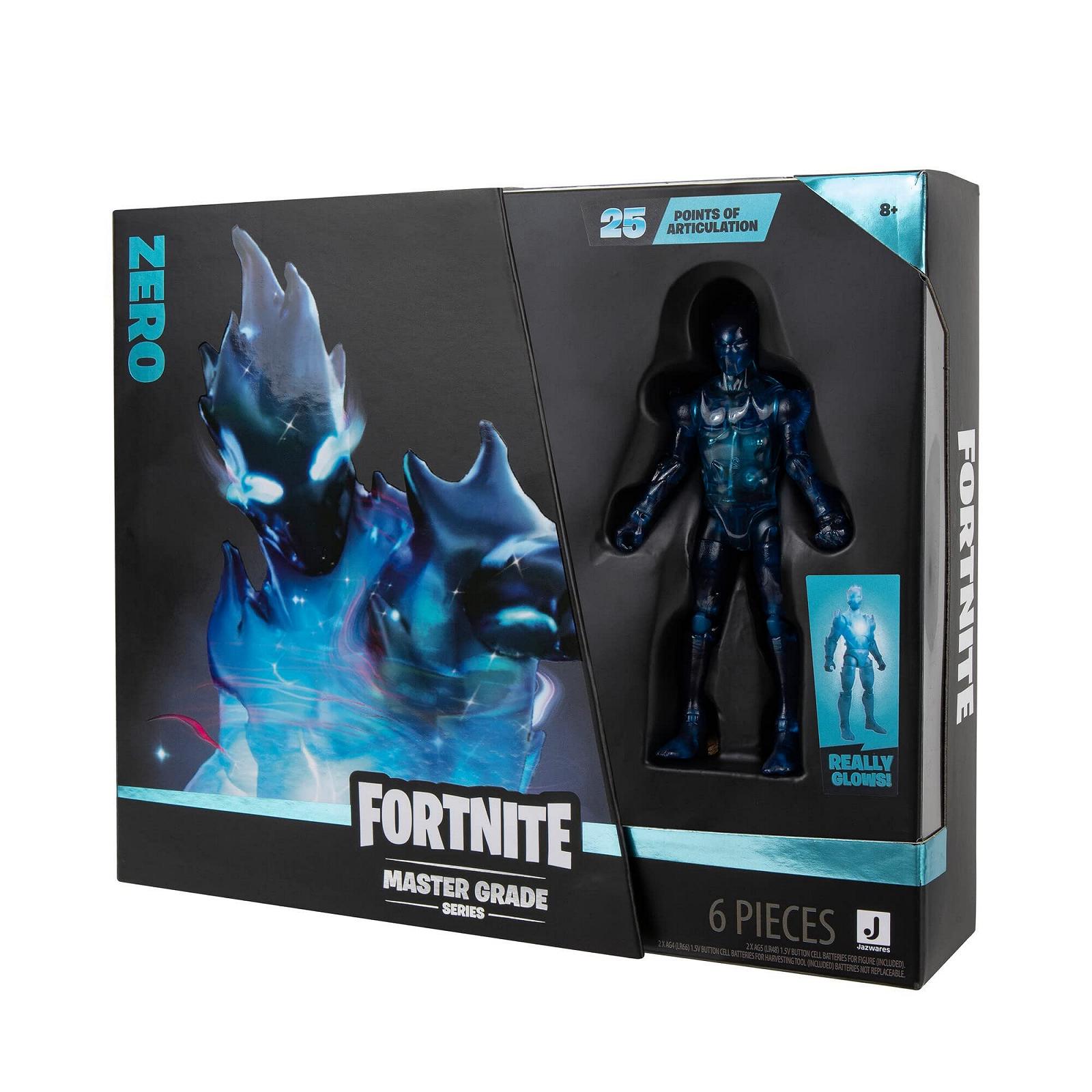 Фигурка подвижная Fortnite Zero (Master Grade), 10,16 см, с инструментом для сбора урожая, украшением на спину и оружием, FNT1069, разноцветная, фото №12