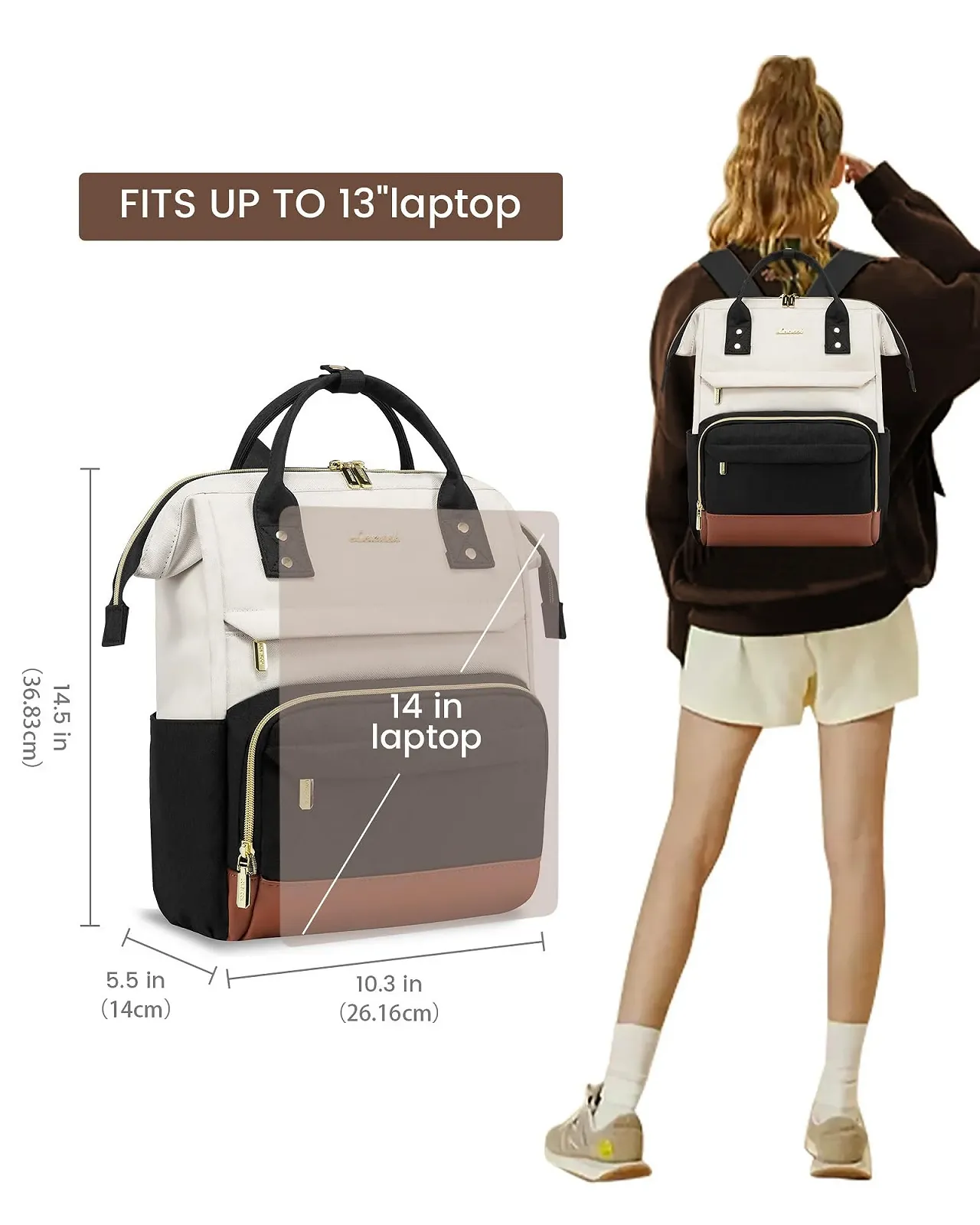 Рюкзак LOVEVOOK 15.6-17.3 дюйми Waterproof, фото №2 Рюкзак LOVEVOOK 15.6-17.3 дюйми Waterproof, фото №2