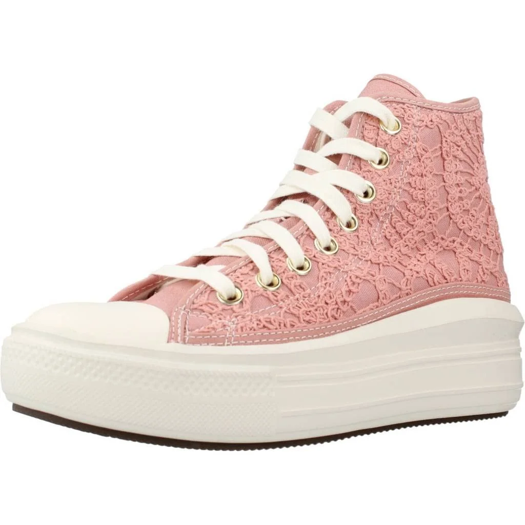 Кеди Converse Move Platform Hi жіночі Чорно-білі, фото №1