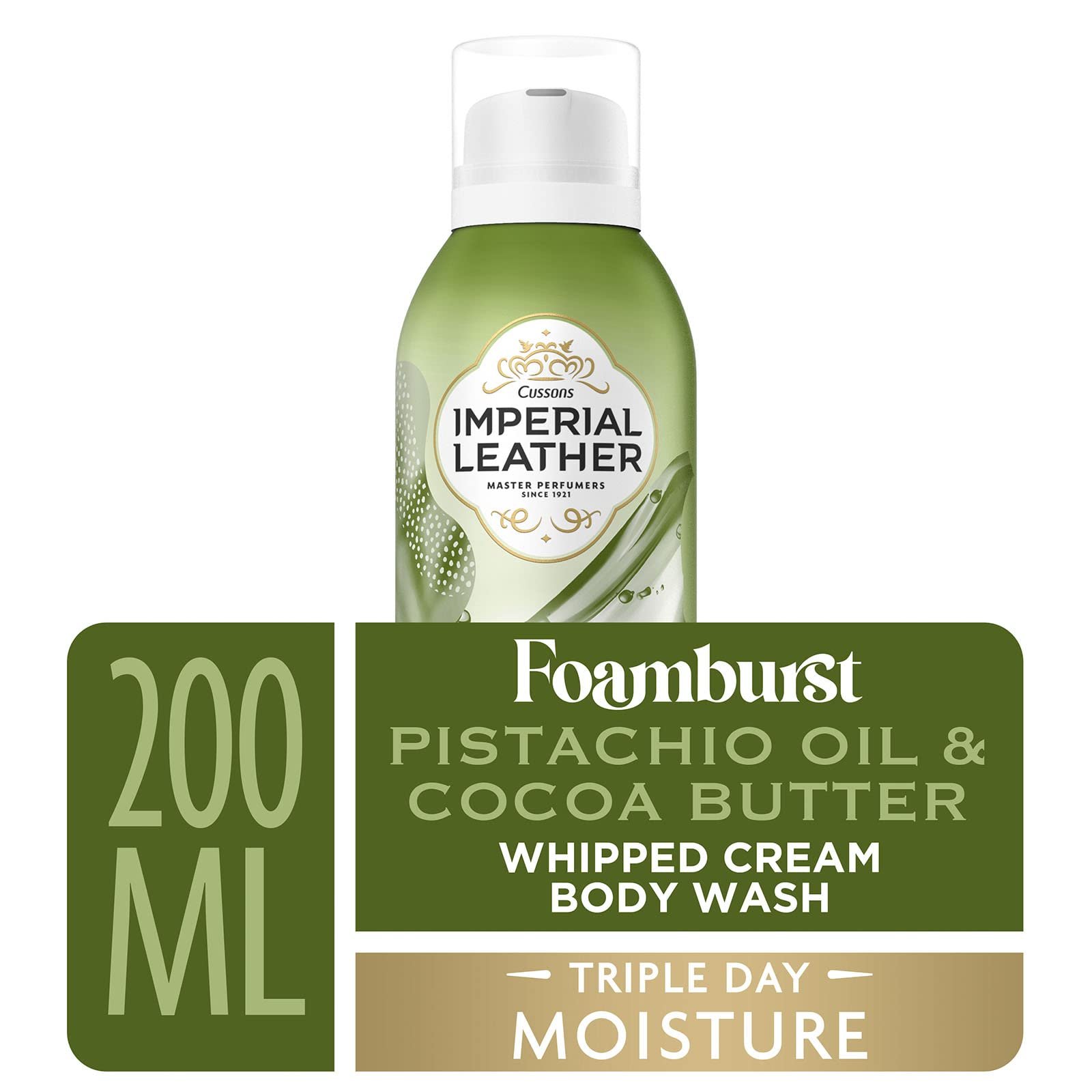Гель для душу Imperial Leather Foamburst Triple Day Moisture Аромат фісташкової олії та какао-масла 6 x 200 мл, фото №2