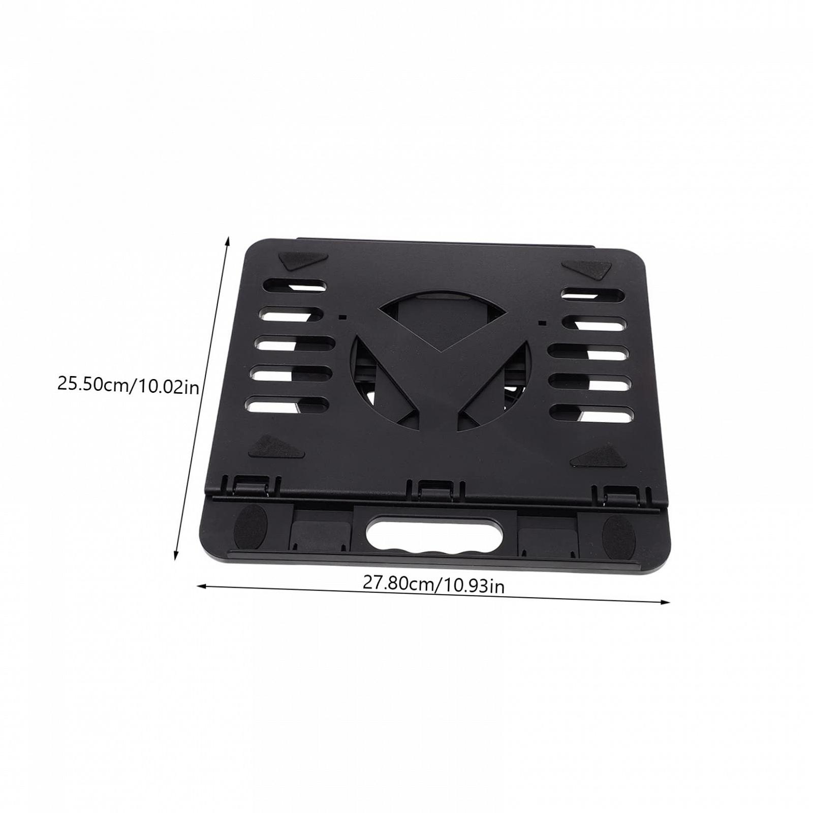 Підставка для ноутбука GALPADA складана портативна для столу, регульована по висоті, ергономічний дизайн, фото №2