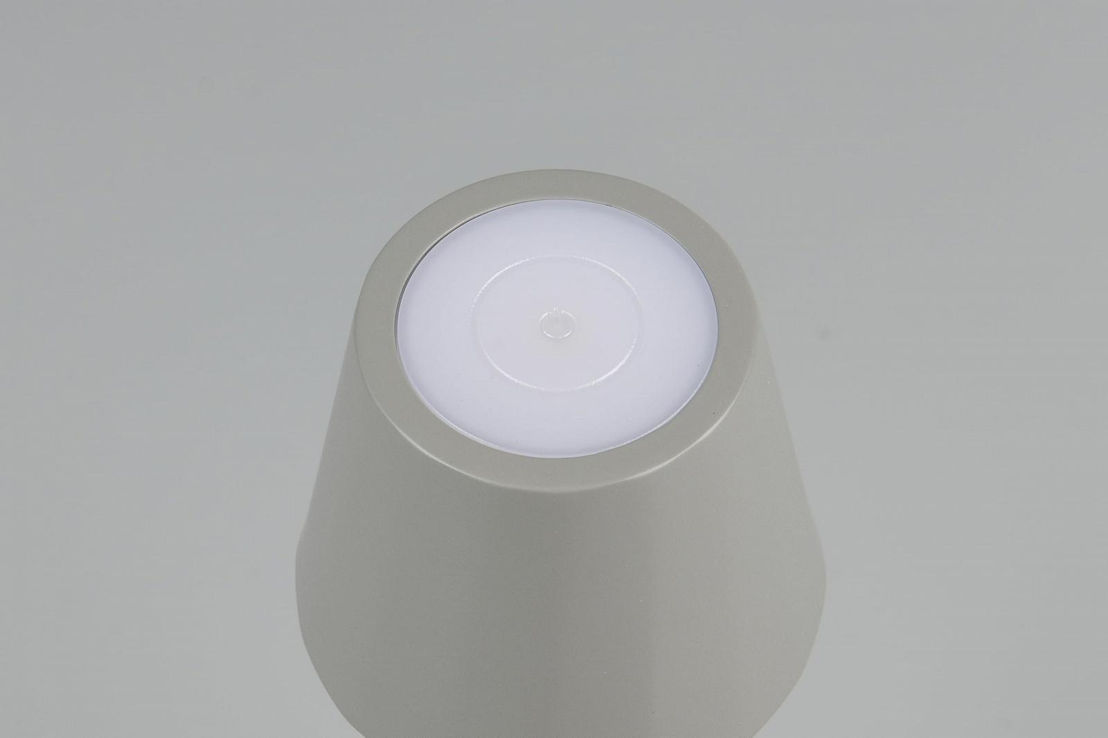 Настільна лампа LED Reality Leuchten Diaz R55961177 Акумуляторна Вулична 1.6 Вт Ultimate Grey, фото №3