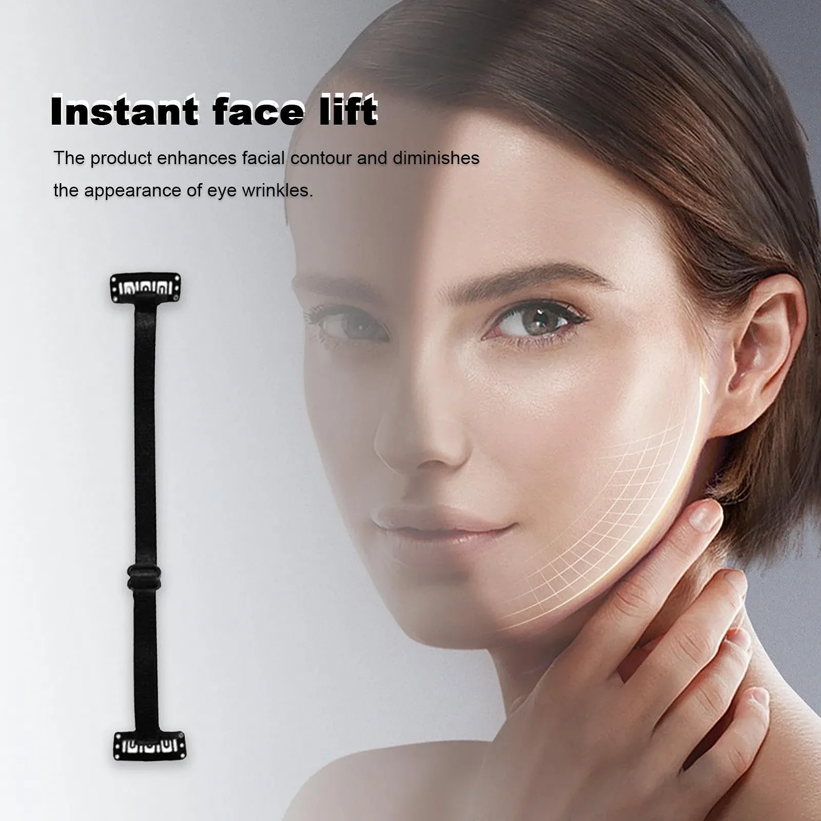 Стрічки та бандажі для підтяжки обличчя JLKEGFDF, регульована підтяжка, фото №2