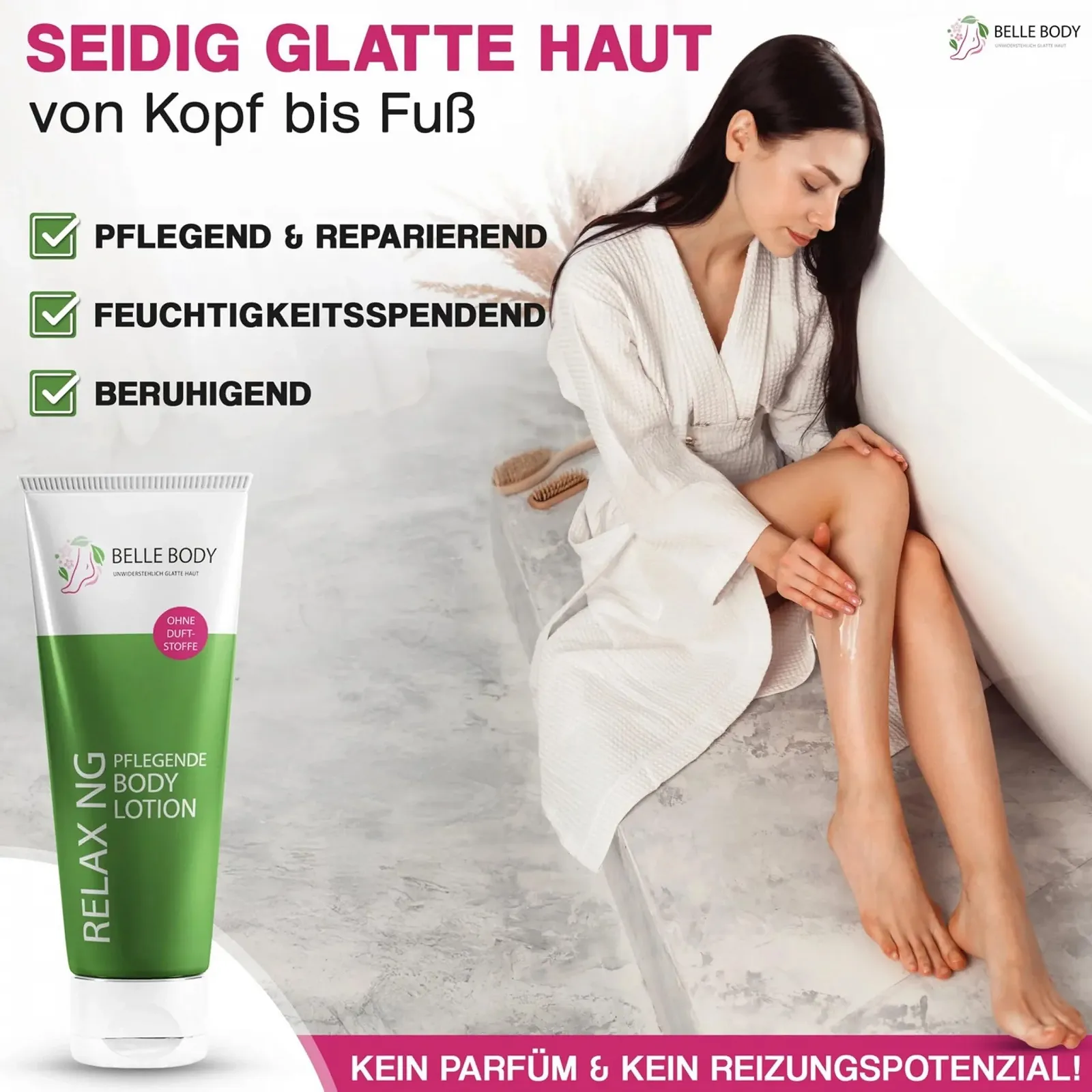 Лосьйон для тіла Belle Intensive Moisture & Soothing Care 5 x 250 мл - для ніжної регенерації шкіри - без парабенів, силіконів та ароматизаторів, фото №7 Лосьйон для тіла Belle Intensive Moisture & Soothing Care 5 x 250 мл - для ніжної регенерації шкіри - без парабенів, силіконів та ароматизаторів, фото №7