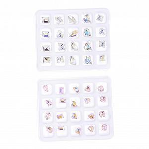 Стразы Beavorty для ногтей, 40 шт, кристаллы для маникюра - Фото 1