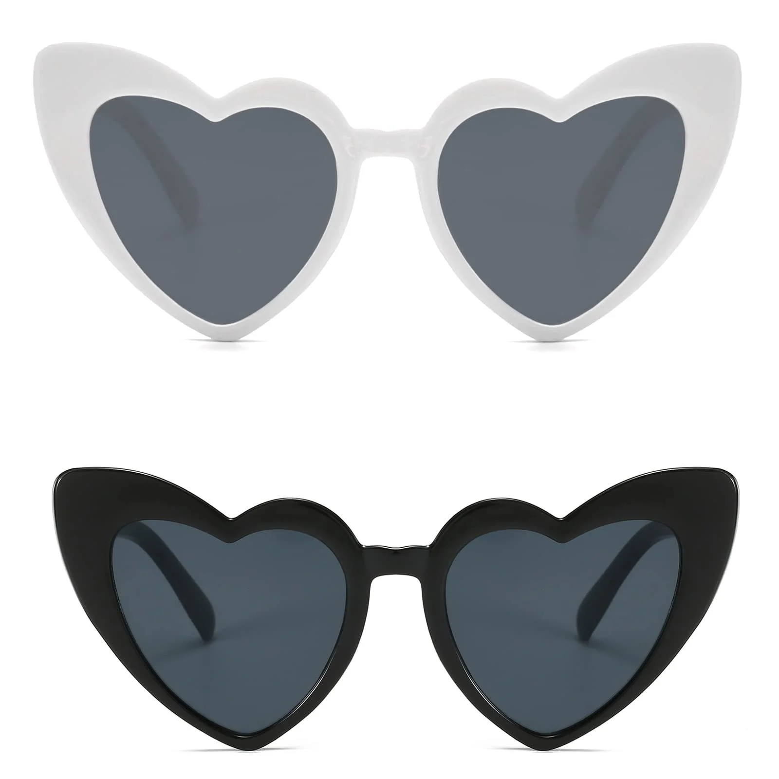 Сонцезахисні Окуляри Серце Long Keeper Ретро Вінтажні Жіночі з захистом UV400 Форма Серце, фото №2