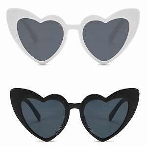 Солнцезащитные Очки Сердце Long Keeper Ретро Винтажные Женские с защитой UV400 Форма Сердце synthetic.ua - Фото 1