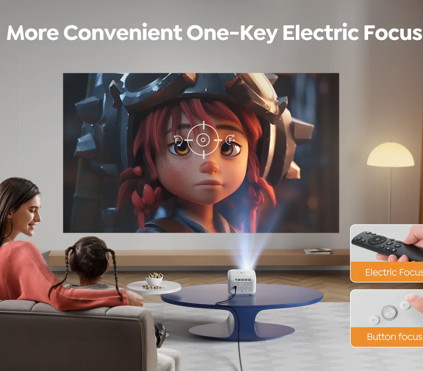 Проектор Yaber E1 Full HD Wi-Fi Bluetooth, фото №3 Проектор Yaber E1 Full HD Wi-Fi Bluetooth, фото №3