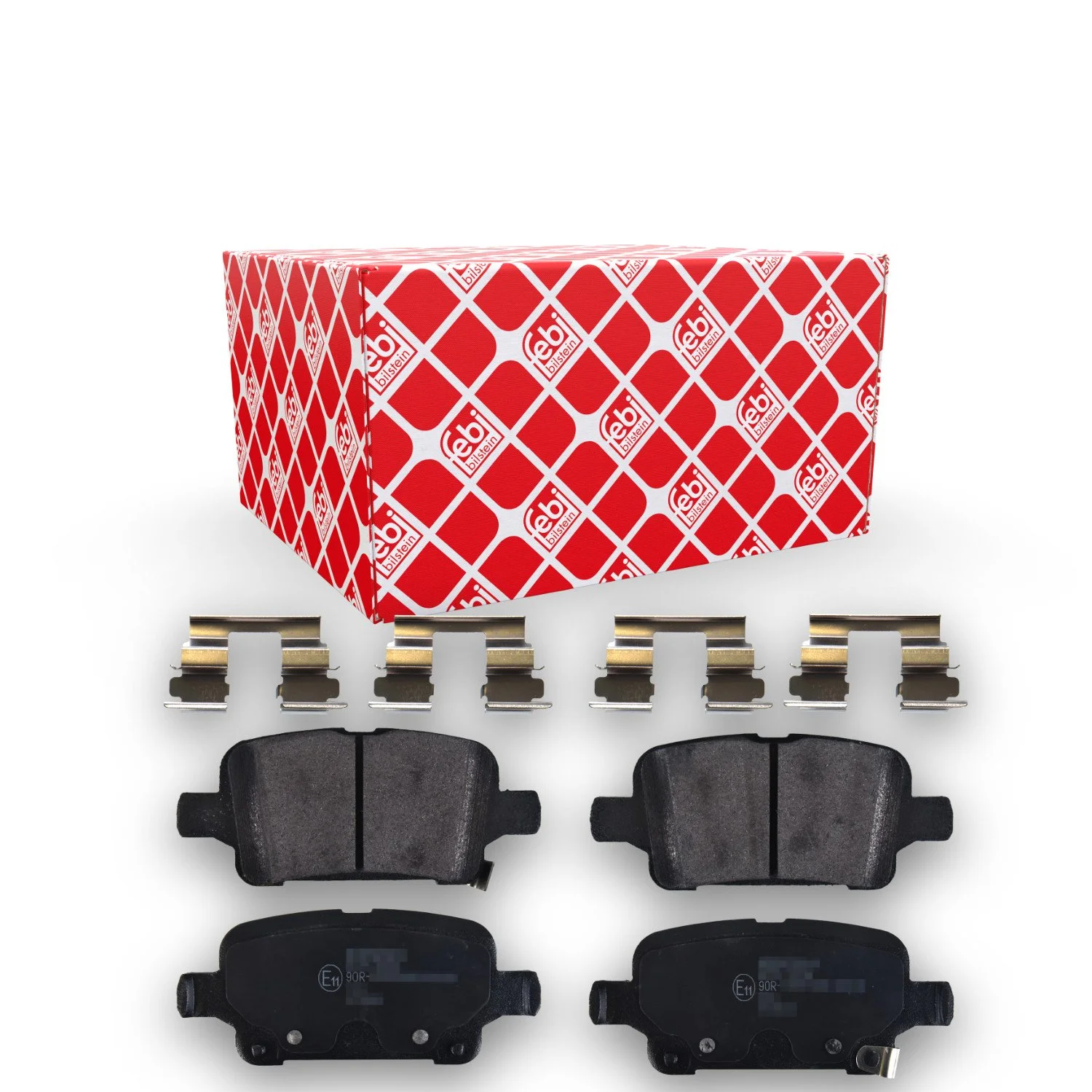 Комплект гальмівних колодок дискового гальма FEBI BILSTEIN 171397 для OPEL VAUXHALL CHEVROLET, фото №1