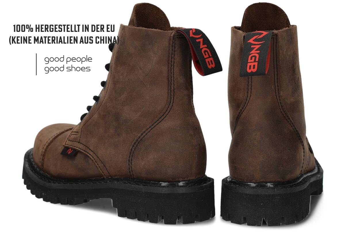 Ботинки Nagaba Кожаные, фото №6