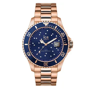 Годинник Ice-Watch ICE steel blue cosmos rose gold Rose Gold (Medium) - Фото 1