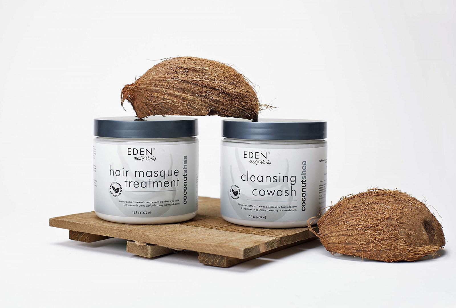 Кондиціонер EDEN BODYWORKS Coconut Shea Leave In 8 фл унцій, фото №6