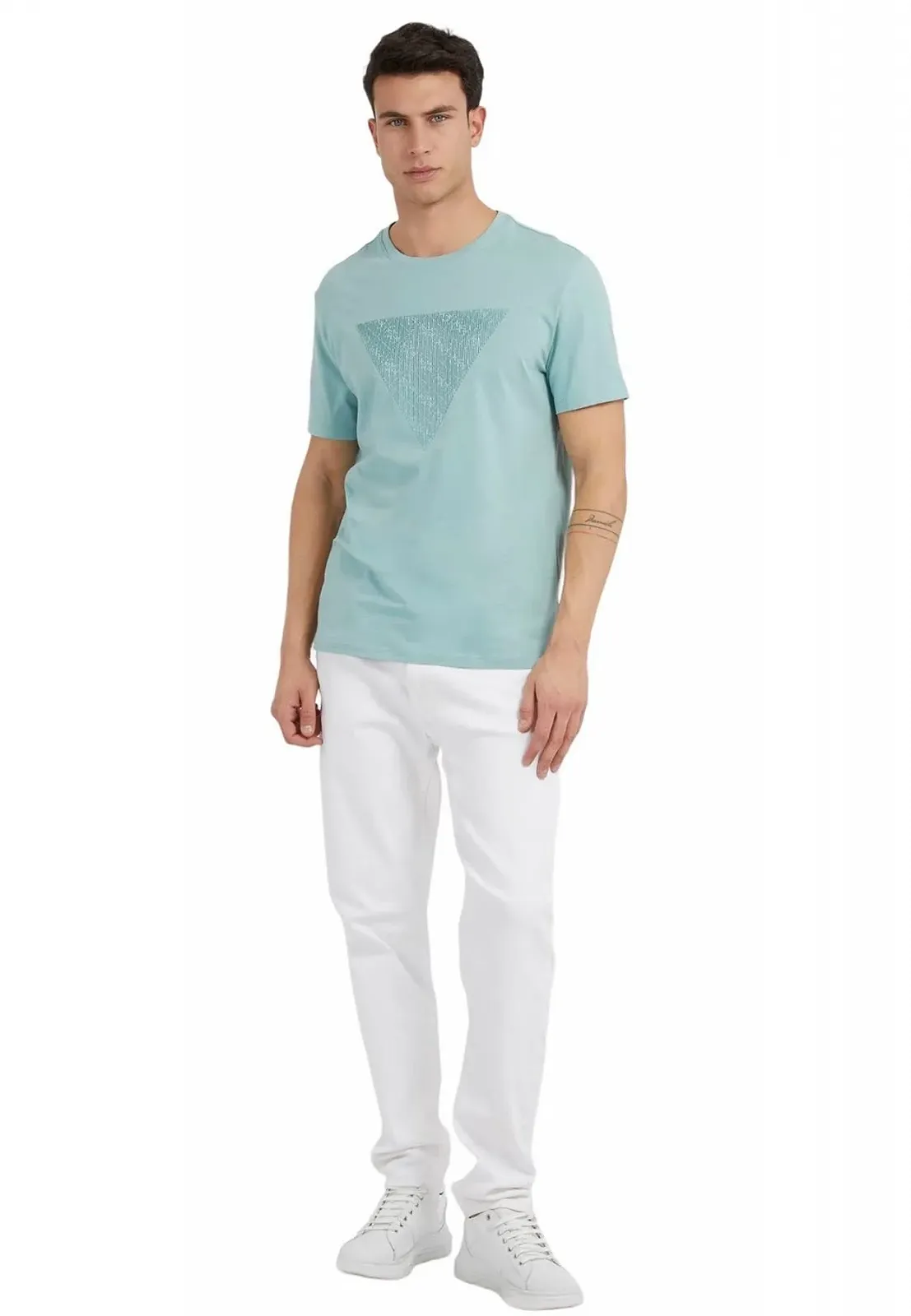 Футболка GUESS Shiny Gel Triangle, фото №2