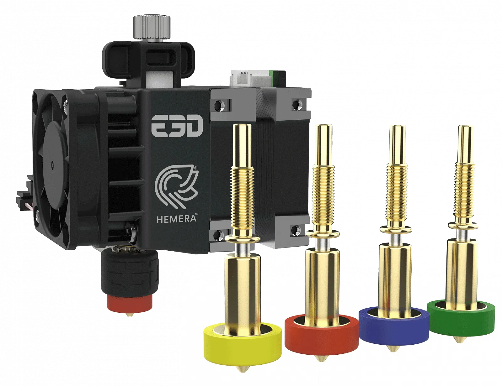 E3D директ екструдер REVO Hemera XS Чорний, фото №1