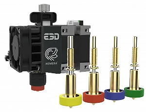 E3D директ екструдер REVO Hemera XS Чорний - Фото 1