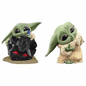 Фігурки Hasbro Star Wars The Bounty Collection Series 5 Grogu, набір з 2 штук, шолом, гра в підглядання, іграшка для дітей від 4 років, 5,5 см, Multi, F5941 - Фото 1