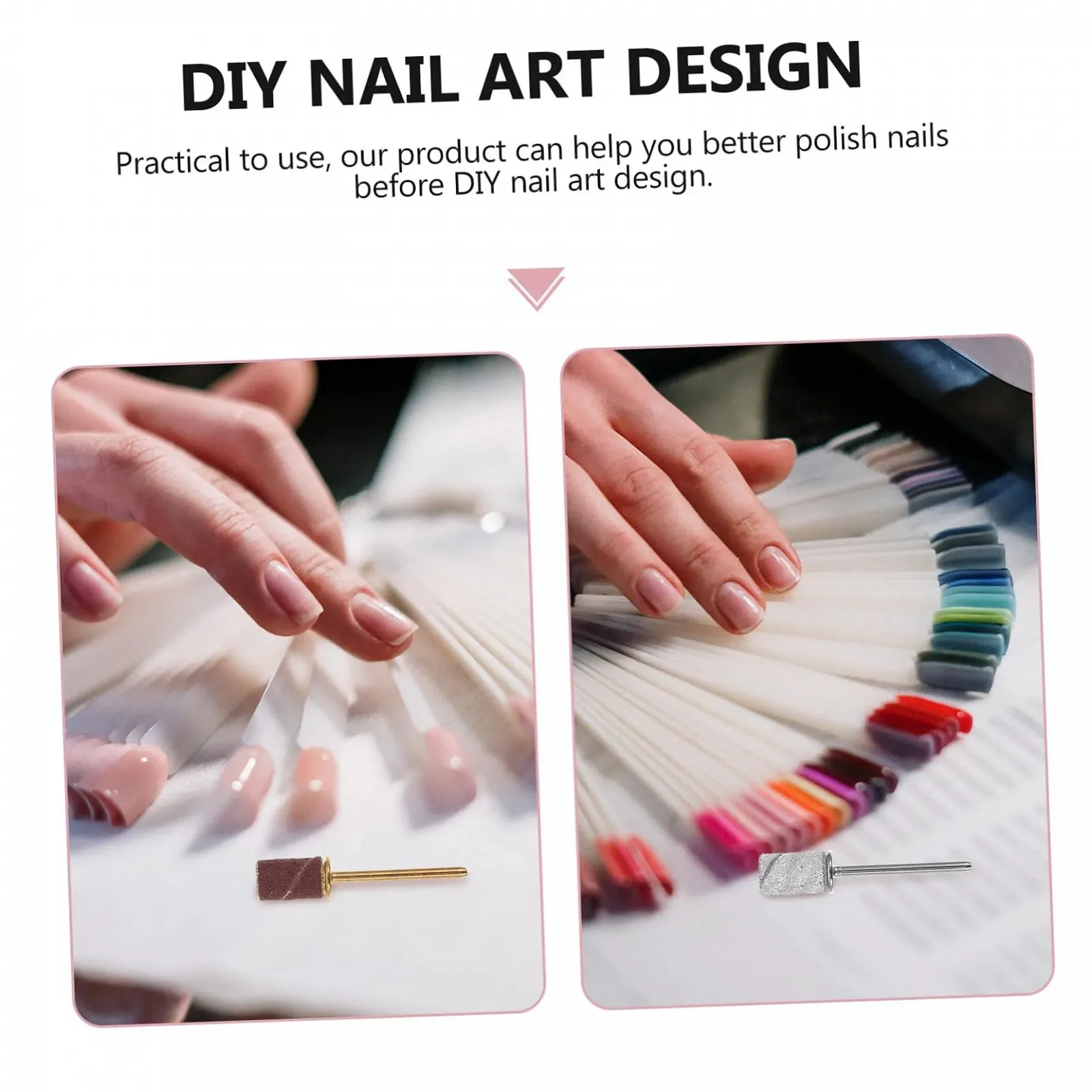 Набор шлифовальных лент для ногтей WRITWAA Круги, фото №3