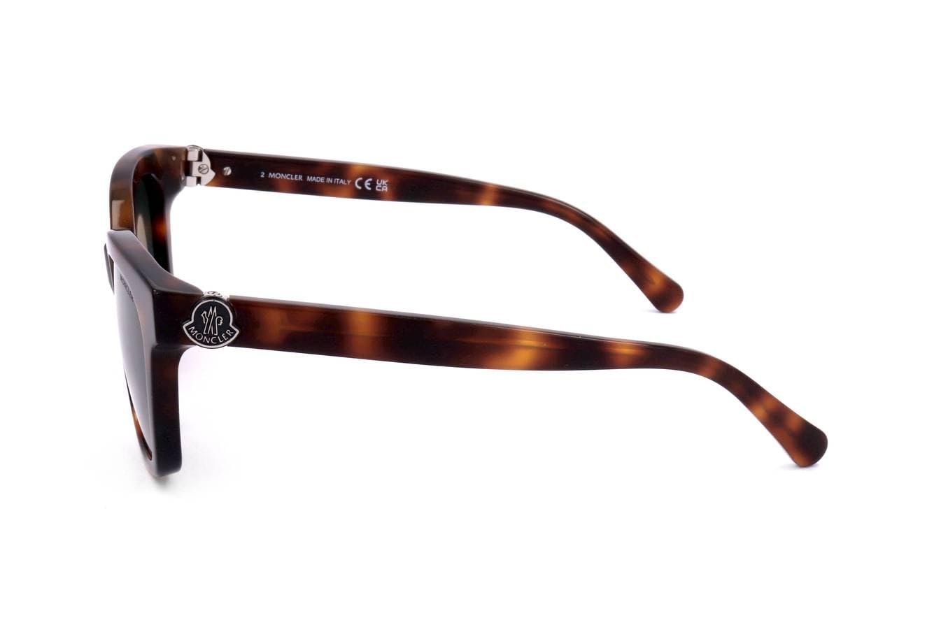 Сонцезахисні окуляри Moncler ML0266 52R Dark Havana 50/18/140, фото №3