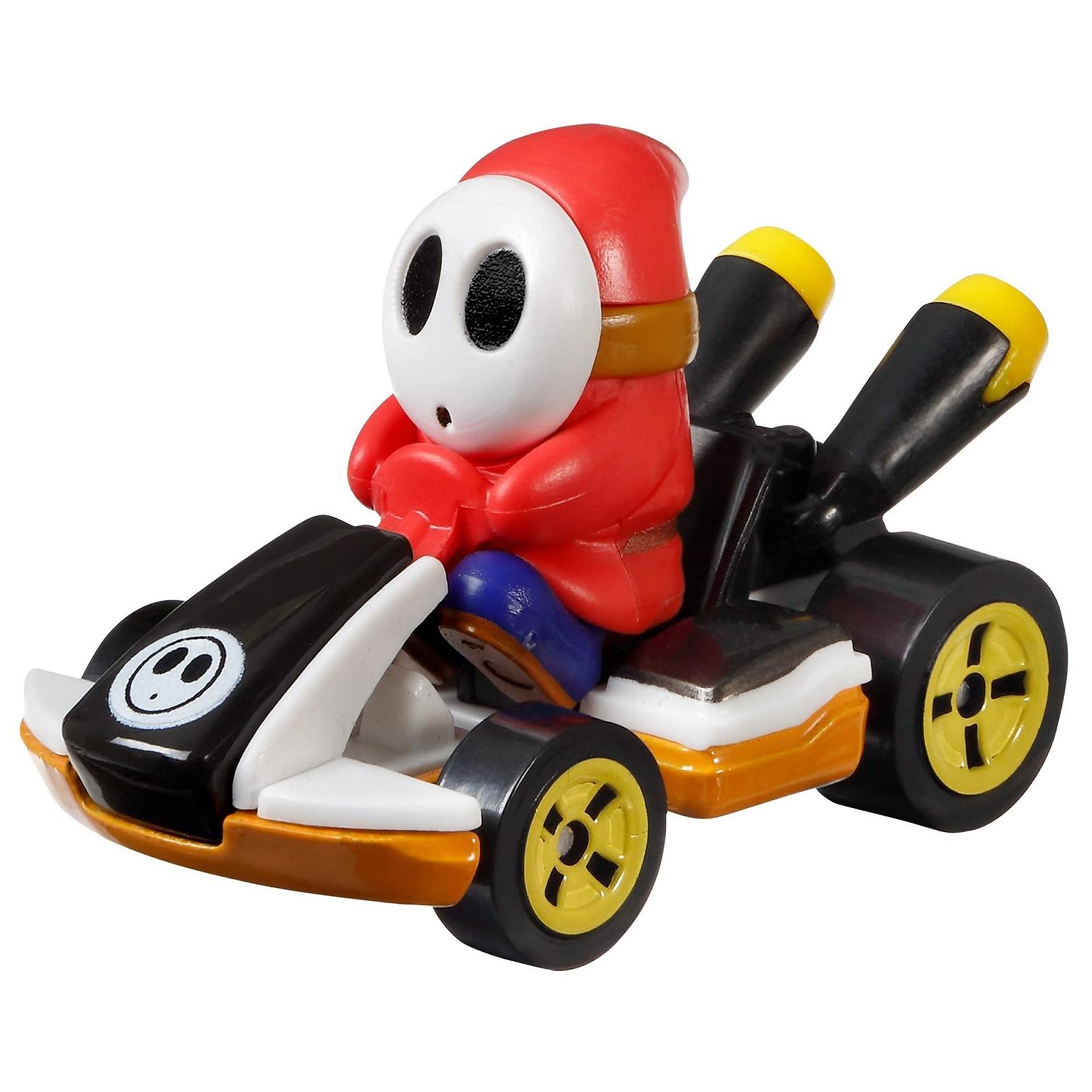 Игрушечная машинка Hot Wheels Mario Kart Shy Guy Standard Kart Red, фото №1
