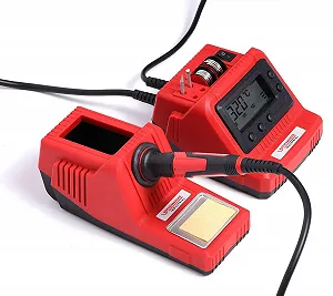 Паяльная станция ROTHENBERGER WWS-SST60 Черный-красный synthetic.ua - Фото 1