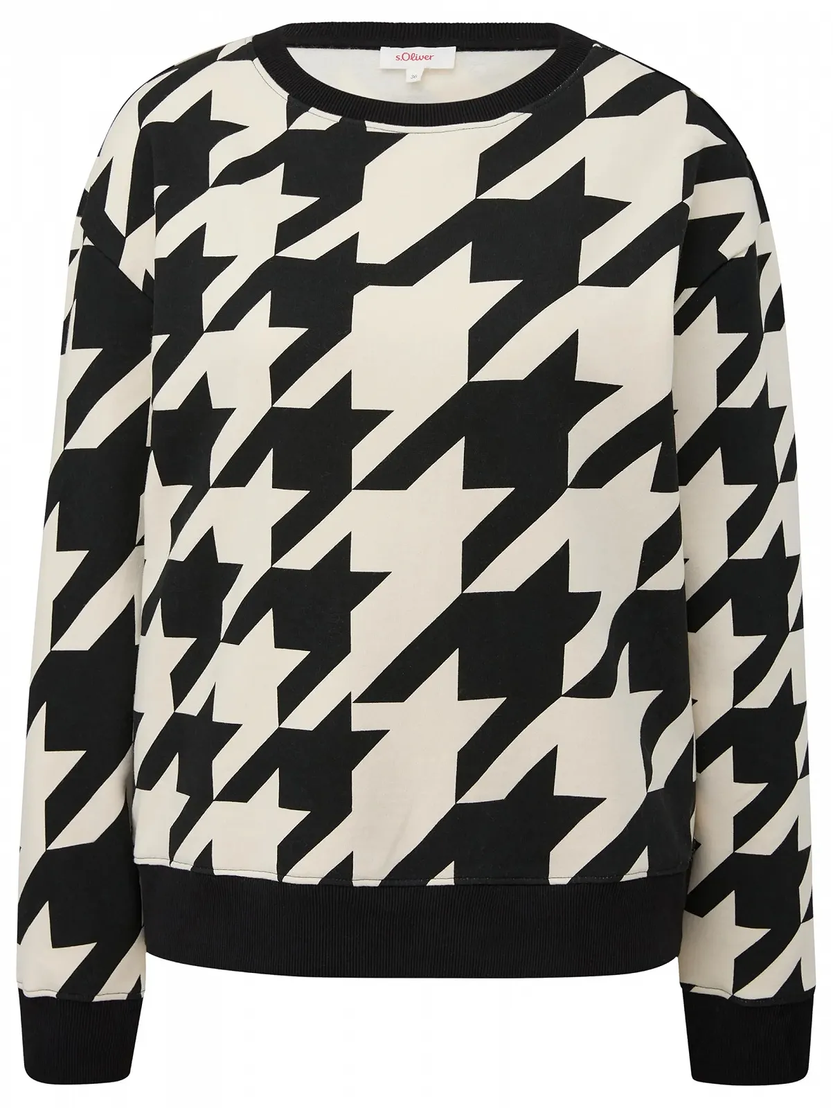 Женский свитшот s.Oliver с принтом, фото №1