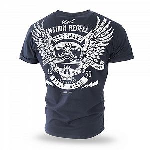 Dobermans Aggressive Футболка REBELL 44 TS179BK XXL synthetic.ua - Фото 1