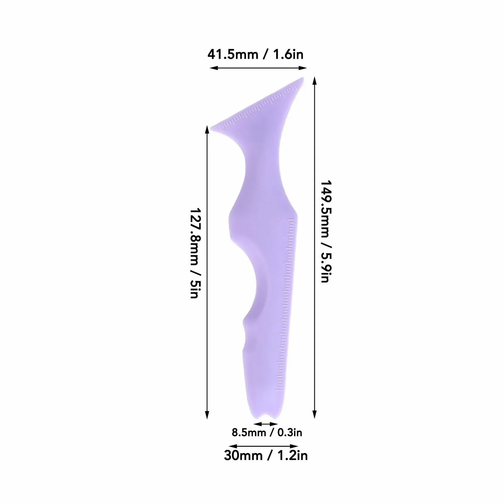 Інструмент для стрілок Winged Eyeliner Tool Багатоцільовий силіконовий, фото №3 Інструмент для стрілок Winged Eyeliner Tool Багатоцільовий силіконовий, фото №3