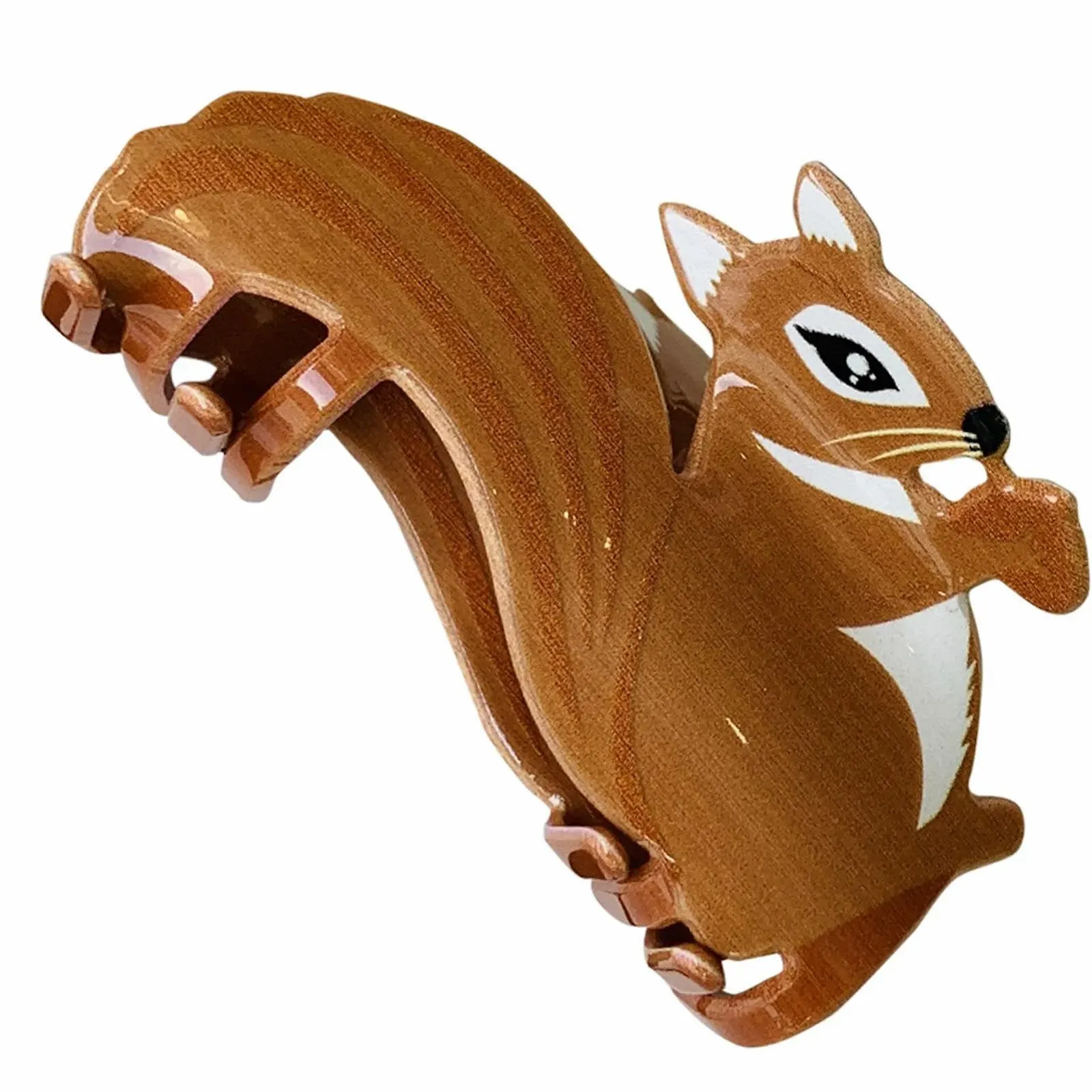 Заколка для волос Euyehn Осенние крабики | Красочные акриловые крабики, элегантные нескользящие заколки для волос, заколка для волос на День Благодарения для путешествий домой, фото №1