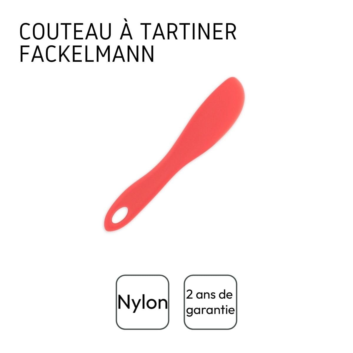 Лопатка для намазывания Fackelmann 40214 нейлоновая красная 17.3 x 3.3 см, фото №4