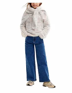 Пуловер вязаный для девочки Desigual - Фото 1