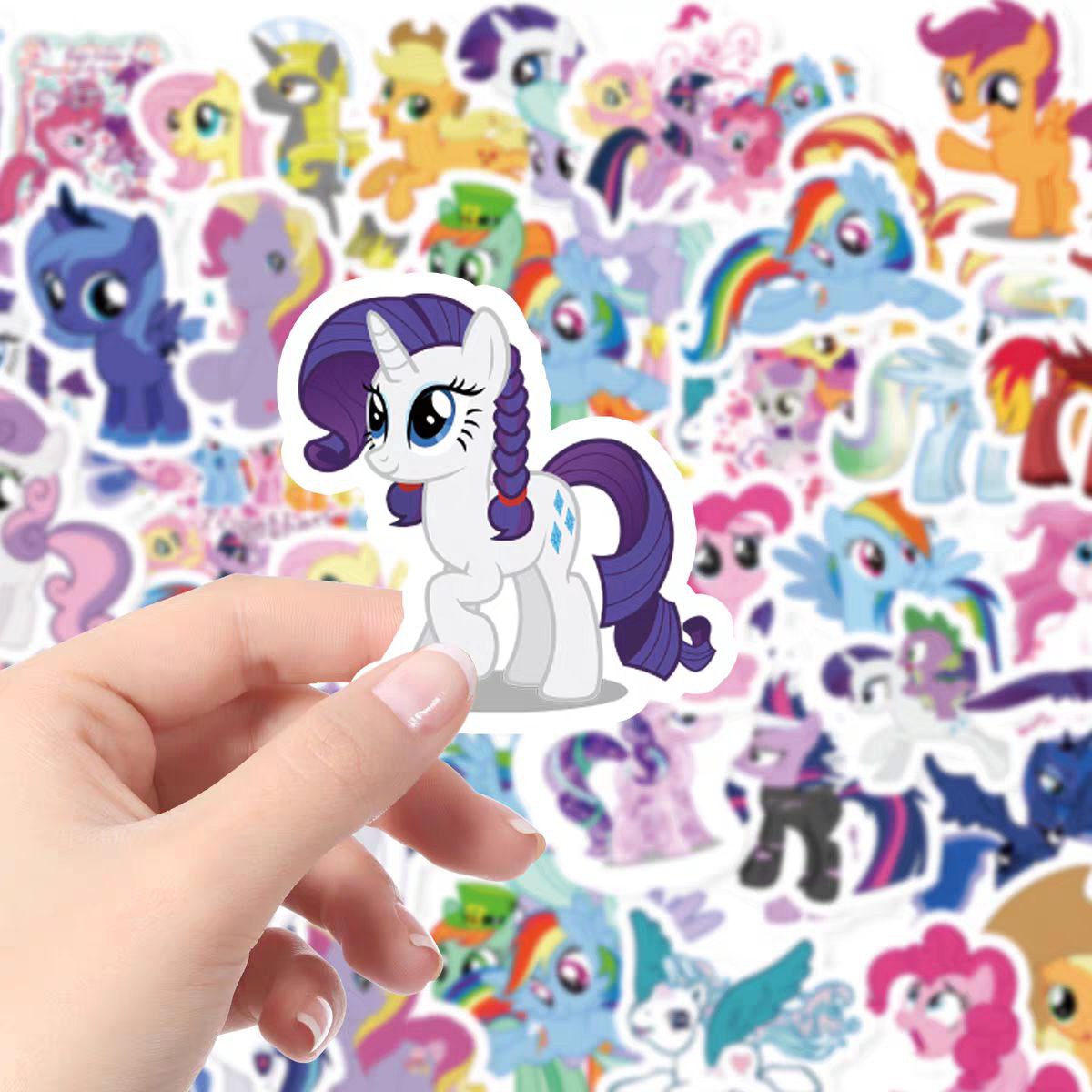 Поні стікери наклейки Май Літл Поні Мій маленький поні My Little Pony Дружба це диво аксесуари 61 шт, фото №2