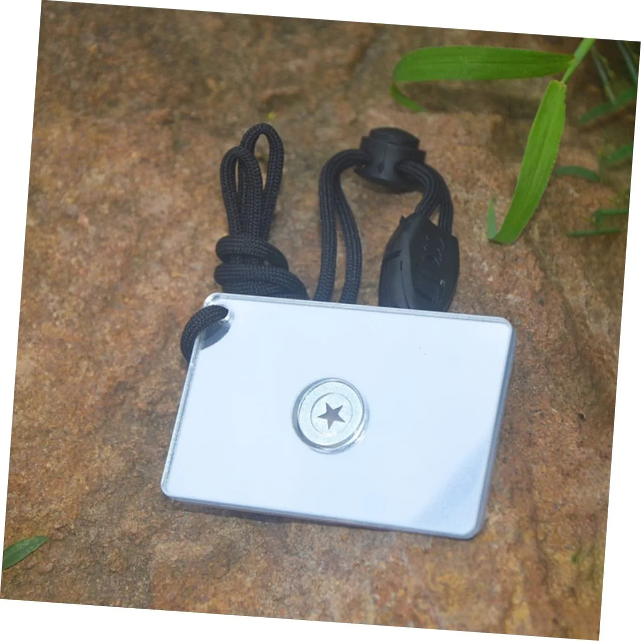 Дзеркало Sosoport, 2 шт, сигнальне, багатофункціональний інструмент, аварійне, для виживання, кемпінгу, походів, акрил, для подорожей, гірське, фото №4