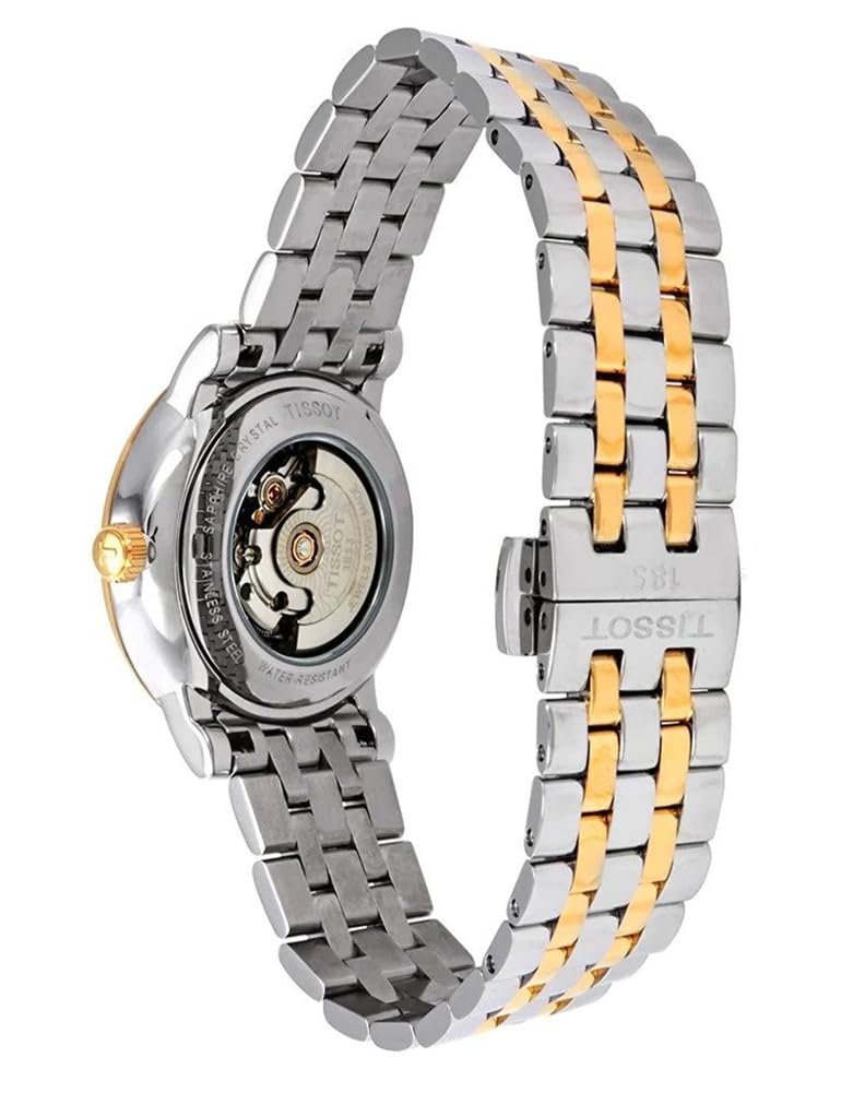 Автоматические Часы Tissot T1222072203100, разноцветный, Браслет, фото №2