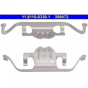 Пружина гальмівного супорта ATE 11.8116-0330.1 для BMW задня вісь synthetic.ua - Фото 1